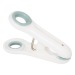Pince linge x24 rubber ronde, blanc regalo de empresa