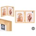 cadre photo en bambou double effet 15x20 regalo de empresa