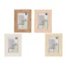 cadre photo effet pierre 10x15, 4 fois assorti, cadre photo publicidad