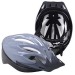 Casque de vélo avec visière amovible gris regalo de empresa