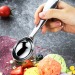 Cuillère à glace en métal Luxy 17cm, cuillère à glace publicidad
