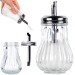 Sucrier en verre avec doseur 190ml, sucrier publicidad