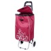 Chariot de courses avec sac, bordeaux, 30 l regalo de empresa