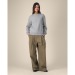 Thinker - Le sweat-shirt unisexe col rond en coton recyclé, Sweat-shirt publicidad