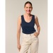Stella Ava - Le débardeur femme coupe Fitted, T-shirt en coton bio publicidad