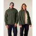 Brooker - La veste sherpa unisexe coupe Relaxed, Veste en sherpa publicidad