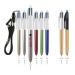 BIC® 4 Colours Glacé with Lanyard, stylo marque Bic publicidad