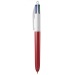 BIC® 4 Colours Glacé with Lanyard, stylo marque Bic publicidad