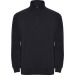 ANETO - Sweat avec demi zip ton sur ton et col montant, Sweat-shirt publicidad
