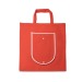 Bolsa de tela no tejida plegable 1er precio, Bolsa de compras plegable publicidad