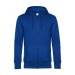 B&C King Zipped Hood - Sudadera con cremallera KING - Blanca, Textil B&C publicidad