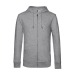 B&C Organic Zipped Hood - Organic Zipped Hoodie - Blanco, Textil B&C publicidad