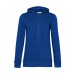 B&C Organic Zipped Hood /Mujeres - Sudadera con cremallera orgánica para mujeres - Blanco regalo de empresa