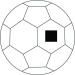 Balle de foot promotion cup, ballon de football publicidad