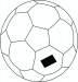 Ballon de foot anti stress "Kick off", balle anti-stress publicidad