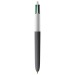 Bic® 4 colores estilo madera con cordón regalo de empresa
