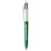 Bic® 4 colores estilo madera con cordón, bolígrafo Bic publicidad
