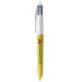 Bic® 4 colores estilo madera con cordón regalo de empresa