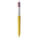Bic® 4 colores estilo madera con cordón regalo de empresa