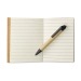 Bloc-notes avec mini-stylo recyclé, carnet avec stylo publicidad