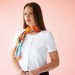 Felina blusa de crepe de chine - Brook Taverner regalo de empresa