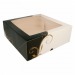 Caja de pastel cuadrada con ventana regalo de empresa