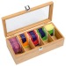 Salón de la caja de té regalo de empresa