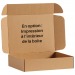 Boîte d'expédition kraft 24x19x2cm regalo de empresa