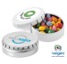 Caja de caramelos clic clac 53mm regalo de empresa