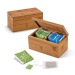 Caja de té. Bambú regalo de empresa