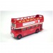 Bus londonien 12cm, autocar et bus miniature publicidad
