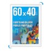 Marco mural CLIC-CLAC 60x40cm BLANCO 9003 regalo de empresa