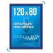 Marco mural CLIC-CLAC 80x120 cm AZUL 5002 regalo de empresa