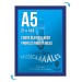 Cadre affichage Clic-clac mural A.5 bleu regalo de empresa