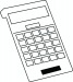Calculatrice Dotty Matrix, calculatrice publicidad
