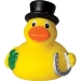 Pato chillón con suerte. regalo de empresa