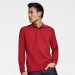 CARPE - Polo de manga larga con cuello y puños de canalé 1x1 regalo de empresa