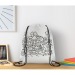 Sac à cordon non tissé, sac intissé et sac non tissé publicidad