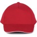Gorra con sándwich de contraste - 5 paneles K-up, Gorra - los más vendidos - publicidad