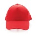 Gorra de carretera Impact AWARE de 5 paneles de algodón reciclado, objeto ecológico publicidad