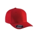 Casquette  flexfit® coton brossé - 6 panneaux, Casquettes Flexfit publicidad