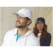 Gorra sándwich de 6 paneles de poliéster reciclado, Gorro y gorra ecológicos publicidad