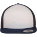 Casquette snapback trucker bicolore, Casquette à visière plate publicidad