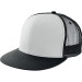 Casquette trucker / visière plate 6 pans, Casquette à visière plate publicidad