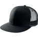 Gorra de camionero / visor hexagonal plano, Gorra con visera plana publicidad