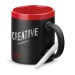 CHALKIE. Taza de cerámica 360 ml, taza pizarra publicidad