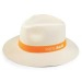 Chapeau en papier écru BORSALINO (Sur-mesure), chapeau de paille publicidad