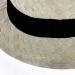 Chapeau paille blanche DOULOS, chapeau de paille publicidad