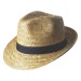 Sombrero de paja dorado DOULOS regalo de empresa