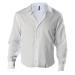 Camisa entallada Kariban de manga larga para hombre sin planchar regalo de empresa